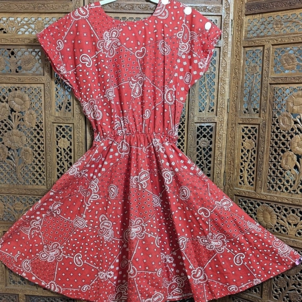Asymmetrical Red Dress